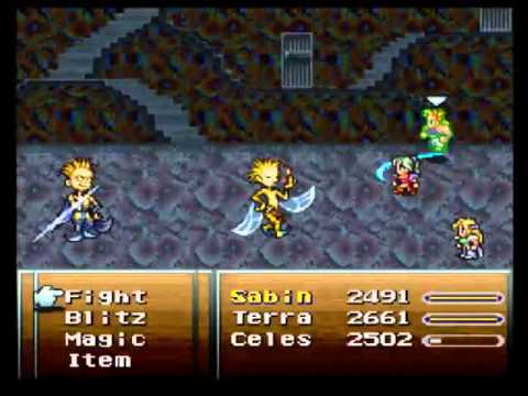 Let's Play Final Fantasy VI Part 35 - Cyan's Dream world.