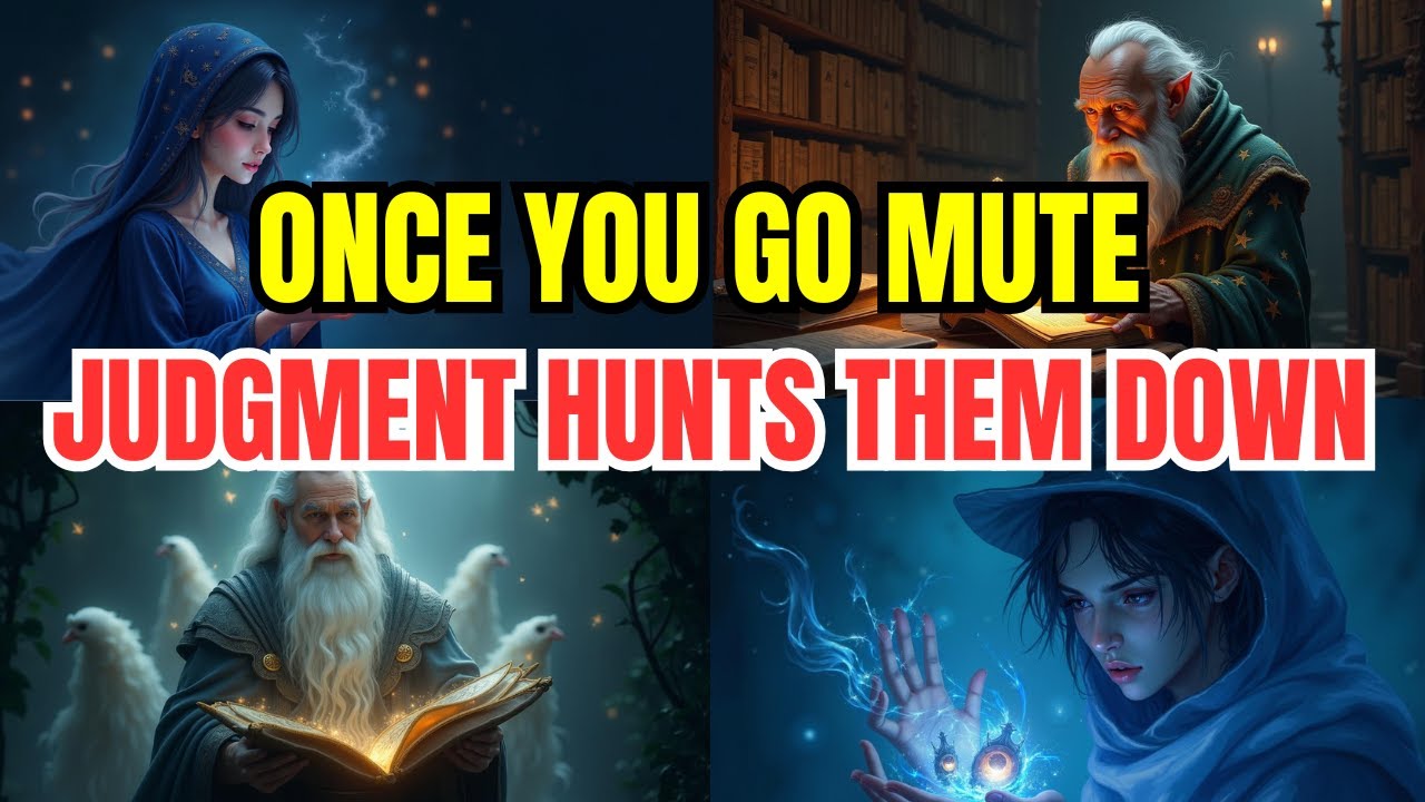CHOSEN ONES, PPL HAVE GROWN TERRIFIED CAUSE ONCE U GO MUTE THEY SEE JUDGEMENT FOLLOWS