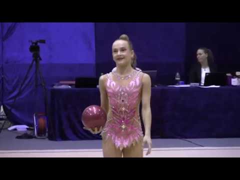 RG Nordic Championships 2018 - Isabella Schultz, ball