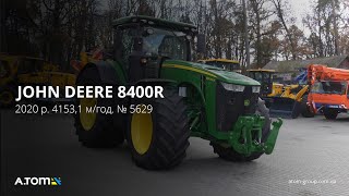 Трактор John Deere 8400R 2020 г. 4153,1 м/год. № 5629