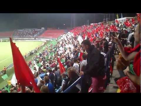 Videoton-Slovan / meccs végi ünneplés