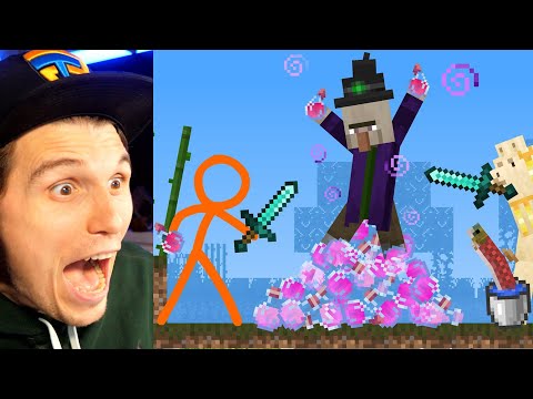 Paluten REAGIERT auf Animation vs Minecraft