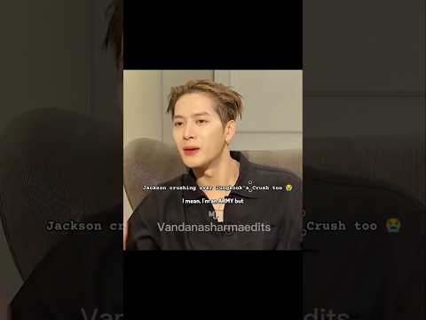 Jungkook got a competitor Now 😌😏 #jacksonwang #bts