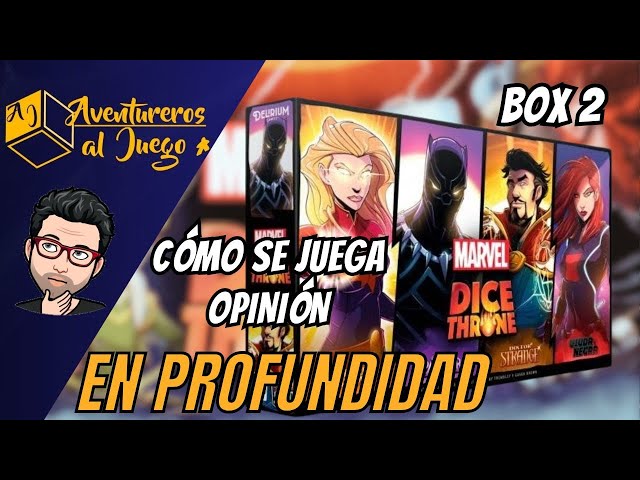 Vídeo relacionado con Marvel X-Men Dice Throne Box 2, 4 Hero Box con Cyclops, Jean Grey, Gambit & Rogue, juego de mesa competitivo, compatible con Stand-Alone & Cross, con licencia oficial