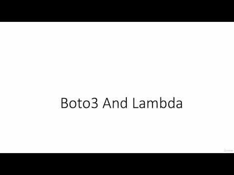 Aws Mastering Boto3 Lambda Functions Using Python Learn Boto