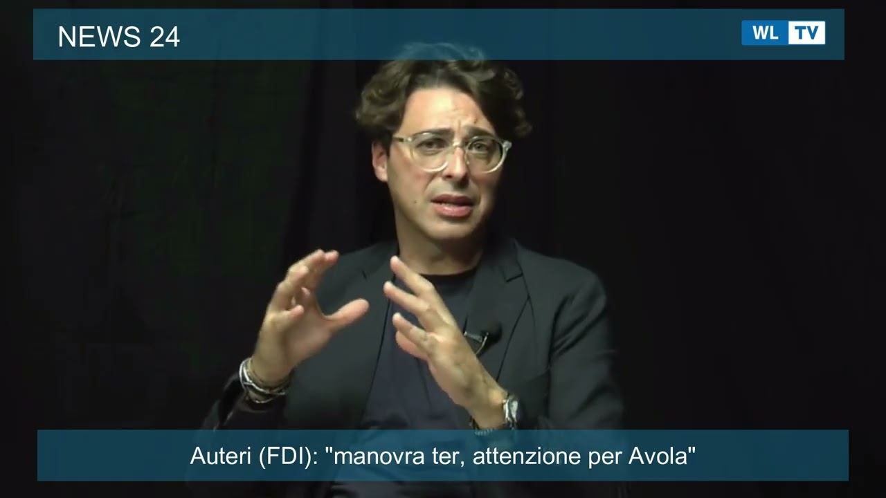 Auteri (FDI): "manovra ter, attenzione per Avola"