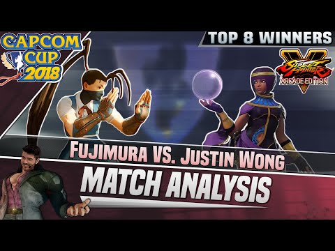 SFV AE Match Analysis: Capcom Cup 2018 TOP 8 - Fujimura vs. Justin Wong