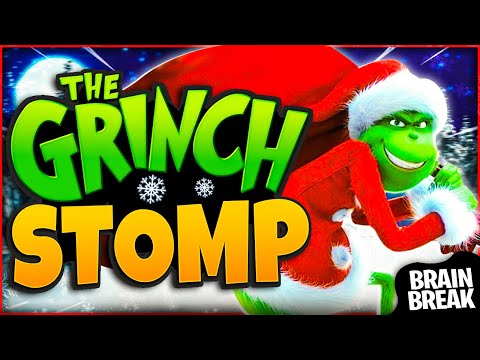 The Grinch Stomp! | Christmas Brain Break | Winter Just Dance | GoNoodle Inspired