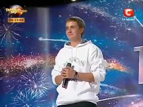 Young Eminem on Ukranian Talent Show