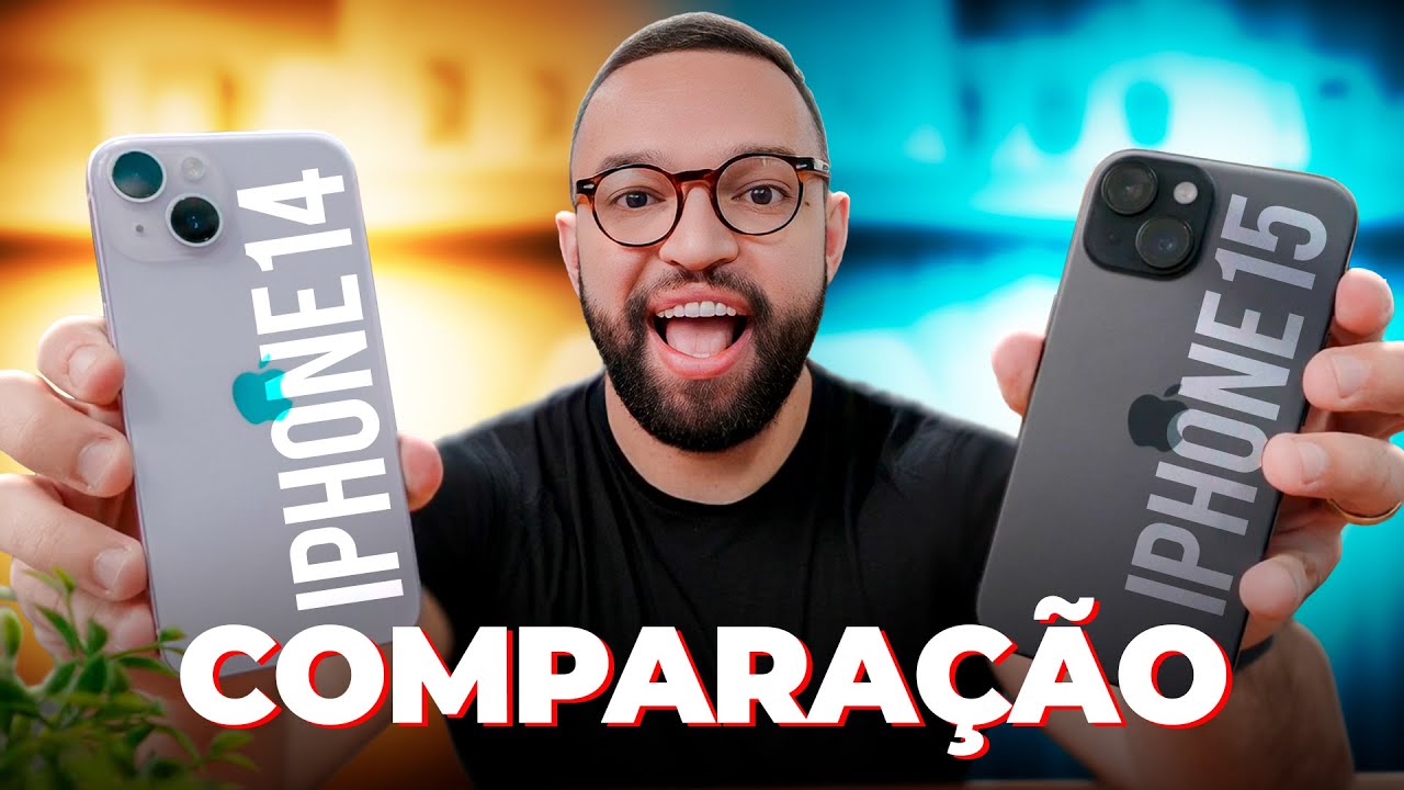 iPhone 14 vs iPhone 15 | Veja TODAS as diferenças! COMPARATIVO