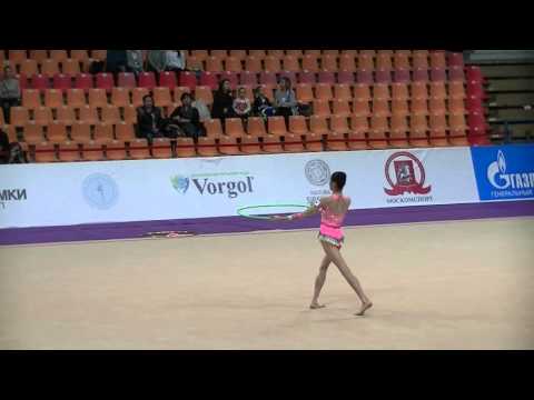 Sumire Kita (JPN) hoop Grand Prix Moscow-Alina Cup 2016 qual. jun.