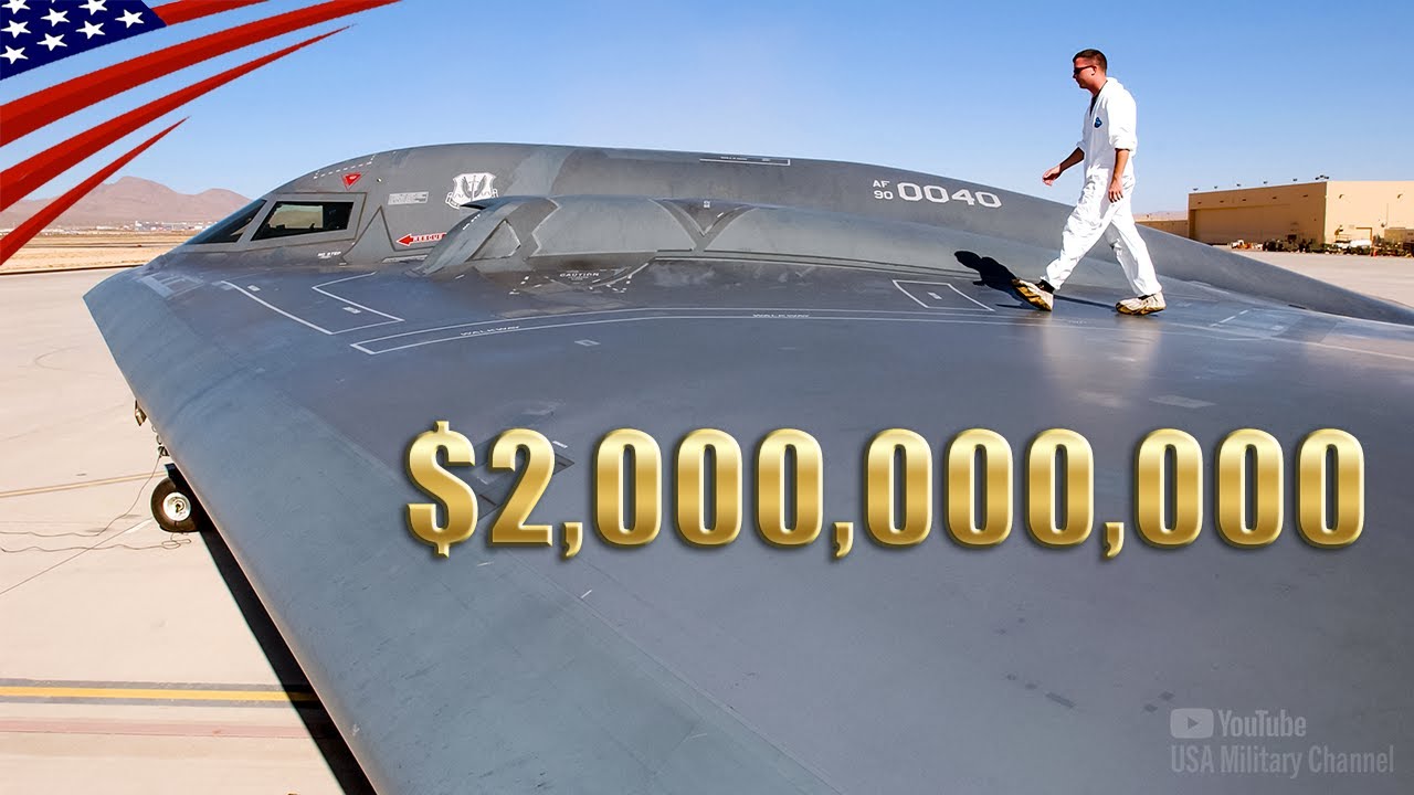 بالفيديو..الطائرة الشبحية B-2  التي استخدمتها أمريكا في قصف ايران