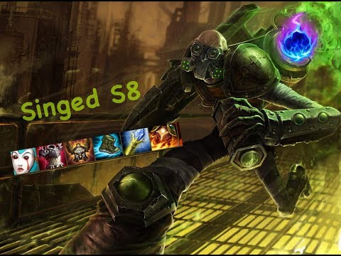 Singed VS Fizz Mid S8-NA Gold III Hyper Carry:p