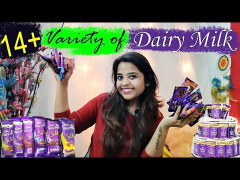 I tried all types of DAIRY MILK🍫| 14+ Types of Dairy Milk Silk and Dairy Milk❤️ | Cadbury |Chocolate