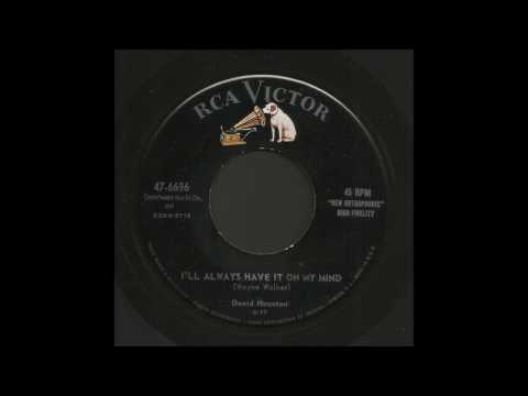 David Houston - I'll Always Have It On My Mind - Rockabilly 45