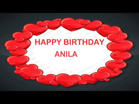 Anila Birthday Postcards  - Happy Birthday ANILA