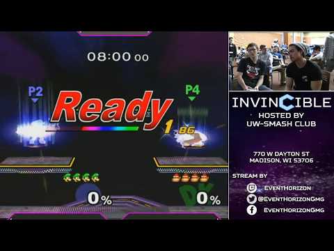 Invincible  -  Will Pickles vs DFU  -  Melee Singles Pools