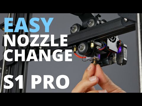 How to Change Your Nozzle On the Ender-3 S1 Pro