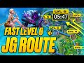 New BEST Jungle Route & Clear For FAST Level 6 On ALL Junglers!