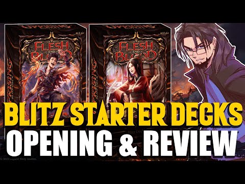 Uprising Blitz Starter Decks Opening and Review - Is It Worth It? ► Flesh and Blood TCG