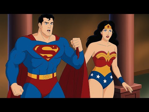 Superman and Wonder Woman vs. the Weather Witch
