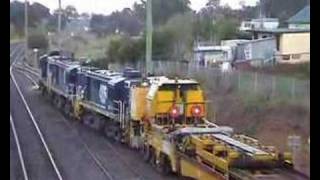 preview picture of video '4887-4896-48158 shunting at Murrurundi 14th May 2003 Part II'
