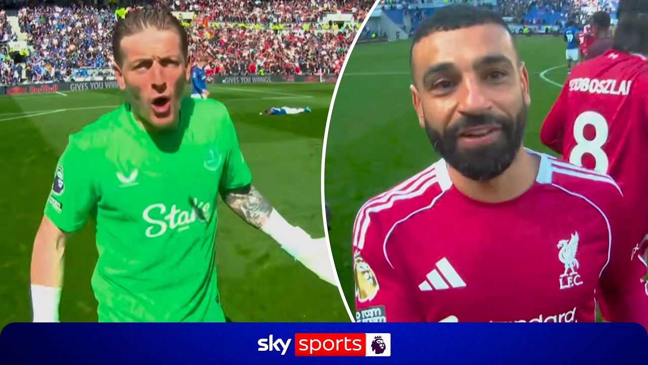 REF CAM! Everton vs Liverpool from the referee's POV 🎥