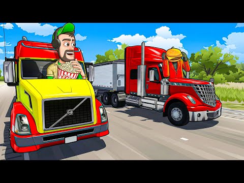 I Accidentally Drove My Truck Off a BRIDGE in ATS!