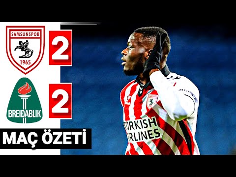 Breiðablik - Samsunspor 2-2 Maç Özeti ve Goller | Konferans Ligi 2025/26