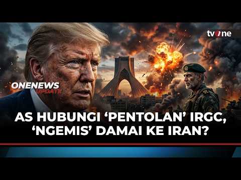 Waduh! Wapres AS Mendadak Hubungi ‘Pentolan’ IRGC, Trump Ancam Iran | OneNews Update