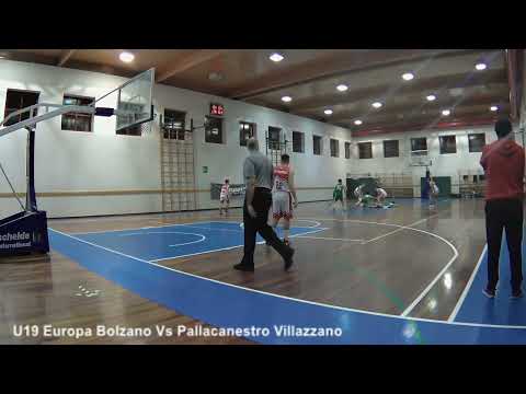 Basket U19: Europa Bolzano Vs  Pallacanestro Villazzano