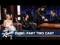Jimmy Kimmel Interviews Timothée Chalamet Zendaya Austin Butler Florence Pugh
