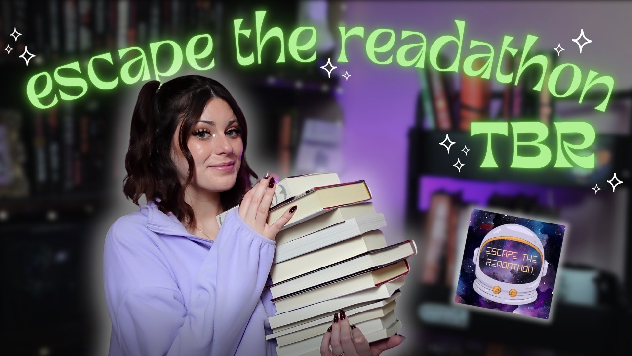 escape the readathon tbr 👽🛸🧪🔬 books I want to read in May