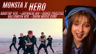Download lagu Monsta X 'Hero' Rooftop Ver.   Japanese MV   Dance Practice   Halloween ver.   Show Music Core (cut) mp3