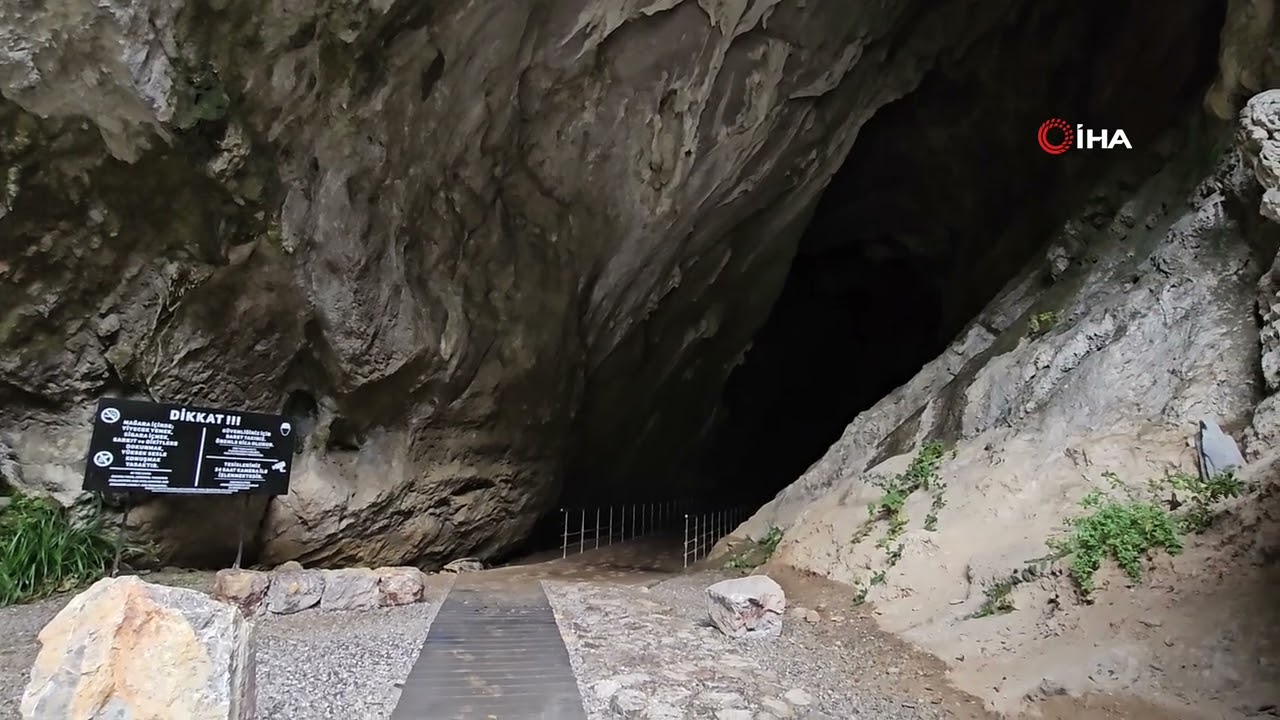 Şiddetli yağış Gökgöl Mağarası'nı su ve çamurla doldurdu