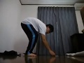 One leg 42 Squats 片足スクワット42回