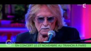 Christophe &quot;Les Mots bleus&quot;- C à vous - 02/04/2014