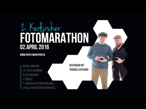 Interview Thomas Leuthard zum 2. Fotomarathon Karlsruhe