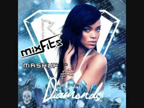 Rihanna vs velvet code dimonds outta my house MixFits Mashup