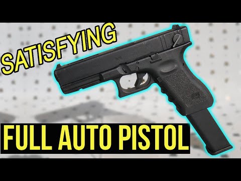 Satisfying FULL AUTO Pistol | Elite Force Glock 18C Straight Outta the Box