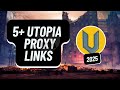 5 New Utopia Proxy Links 2025 School Chromebook
