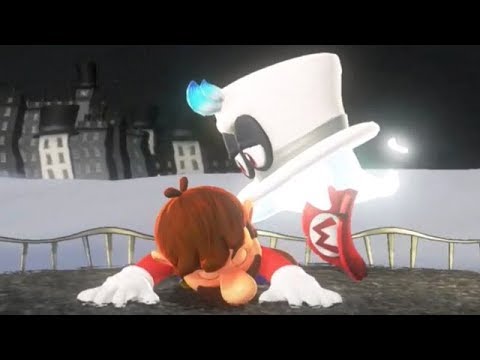 Super Mario Odyssey - 100% Walkthrough Part 1: Intro & Cascade Kingdom (All Power Moons & Coins)
