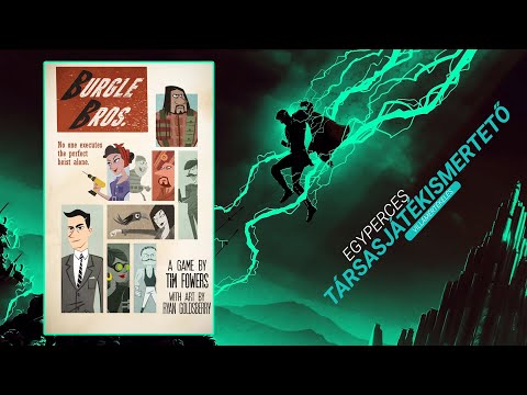#143. Burgle Bros | Egyperces társasjátékismertető - Game-Obscura