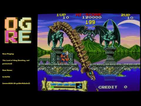 OGRE [MAME WIP 0.239] The Lord of King (bootleg, protected)