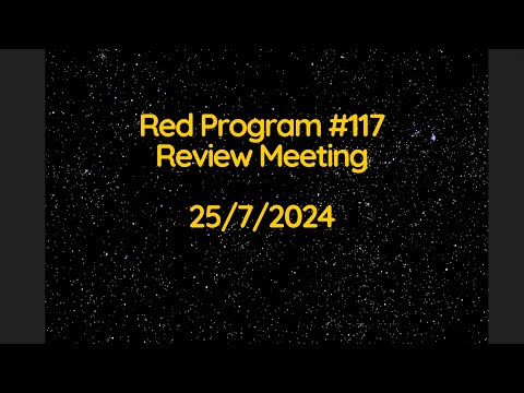Red Program Review Meeting #117