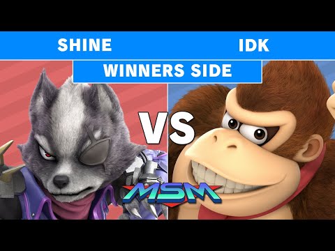 MSM 204 - Mazer | Shine (Wolf) Vs iDK (Donkey Kong) Winners Pools - Smash Ultimate