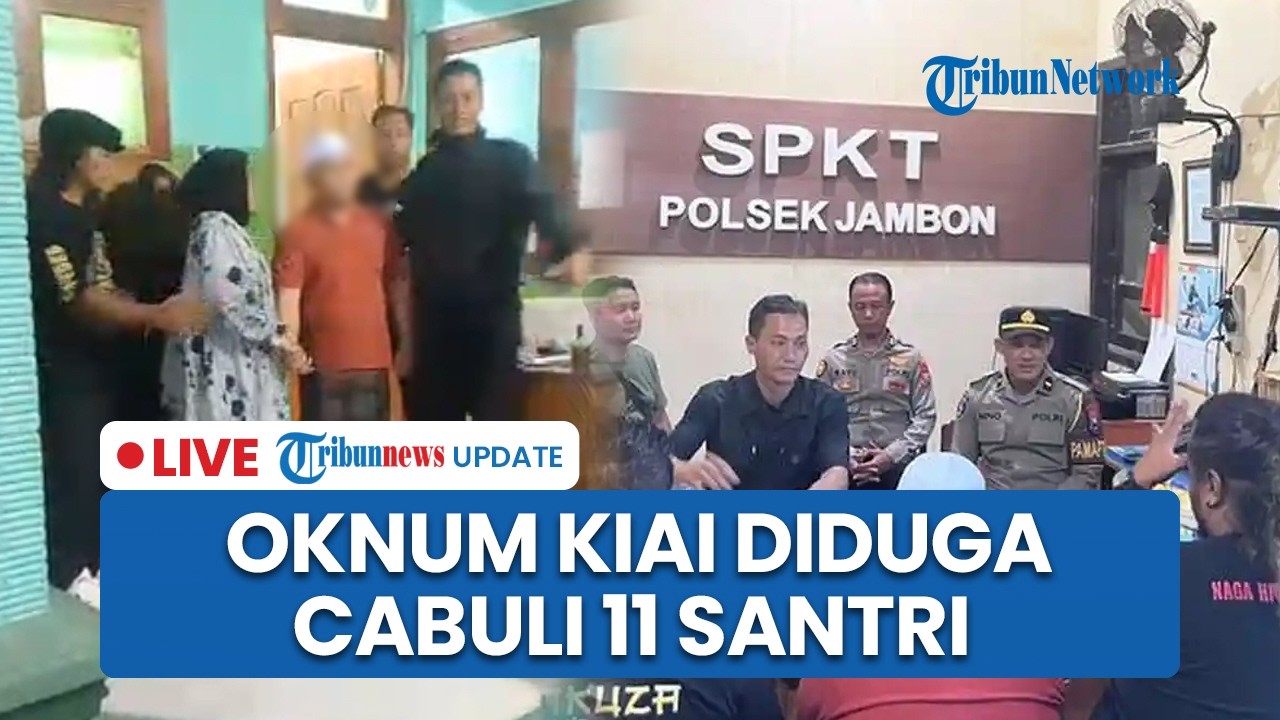 LIVE: Polisi Tangkap Oknum Kiai Pengasuh Ponpes di Ponorogo usai Diduga Cabuli 11 Santri Laki-laki