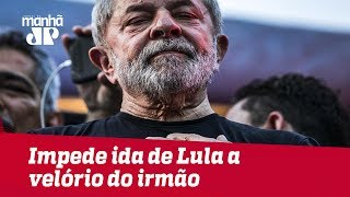 Logística impede ida de Lula ao velório