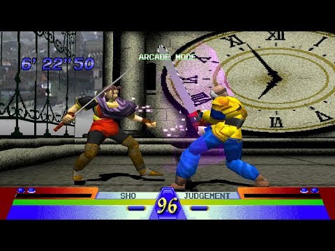 Battle Arena Toshinden 3 [PS1] - play as Sho