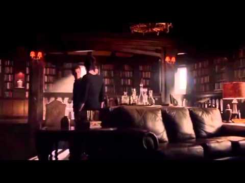TVD 4X20 Damon Katherine1  Katherine tells Stefan   Damon that Klaus is gone